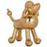 Beeld Miro Gold AD-0026 Dog | Richmond Interiors