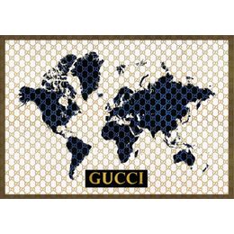 Glasschilderij Gucci wereld 0801203D-009
