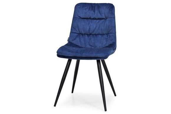 Eetkamer fauteuil velvet blue Aangenaam