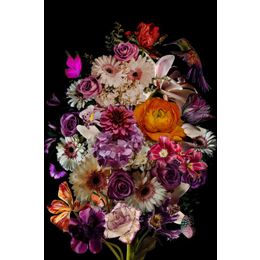 Glasschilderij bloemen 080120-851