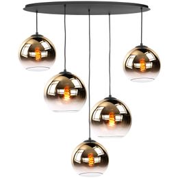 Hanglamp Amberglas Fantasy Ovaal | Highlight