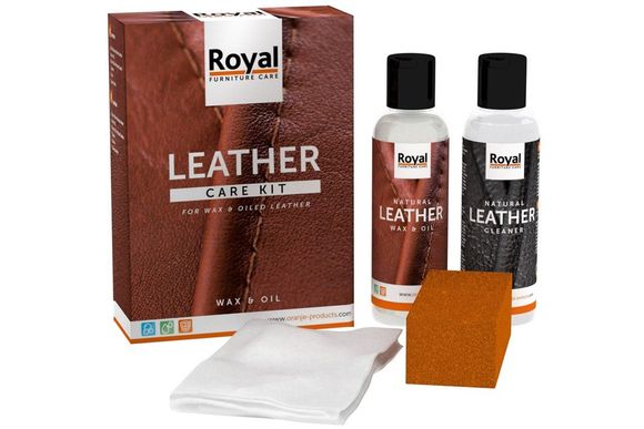 Onderhoud Leder Wax & Oil kit