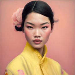 Schilderij #3 Pink Lemonade | Studio Kahlina