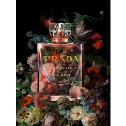 Glasschilderij Prada Milano Parfum 060080F-190