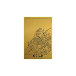 Schilderij Den Haag Citymap