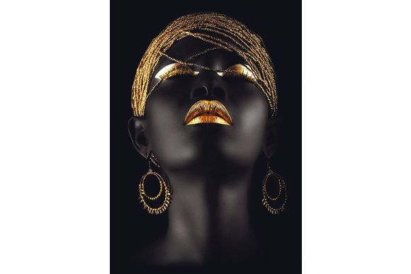 Schilderij African Gold Dibond Artsy