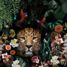 Glasschilderij Luipaard tropisch 080080-123