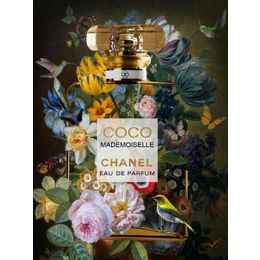 Glasschilderij Parfum Chanel 0801203D-017