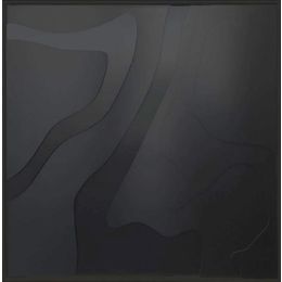 Schilderij Waves - versie B (zwarte relieflijst)