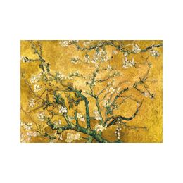 Wandkleed Velvet Van Gogh Yellow Blossom
