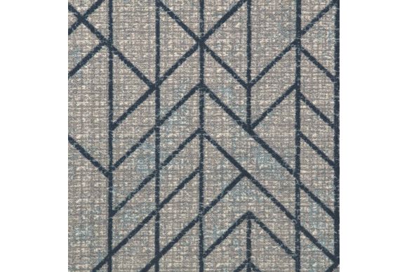 Vloerkleed Royal Blue Arrow | Brinker Carpets