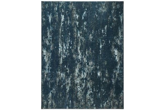 Vloerkleed Royal Blue Concrete | Brinker Carpets