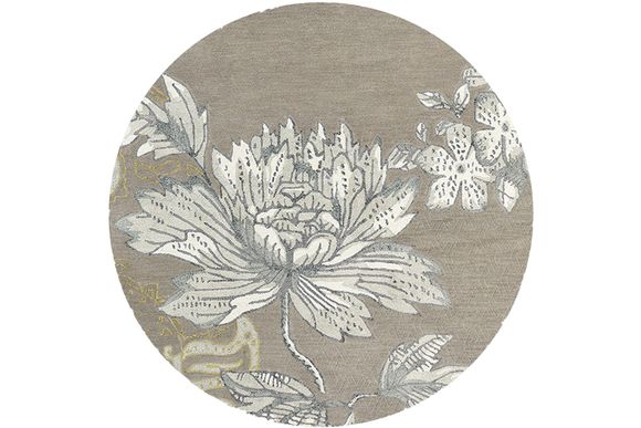 Vloerkleed 37504 rond Fabled Floral | Wedgwood Home