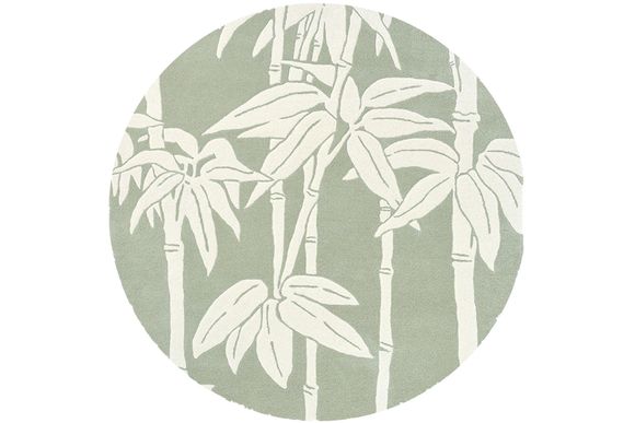 Vloerkleed Jade 039507 rond Japanese Bamboo