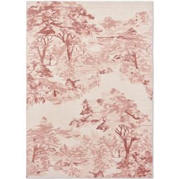 Vloerkleed Toile Light Pink 162602 Landscape