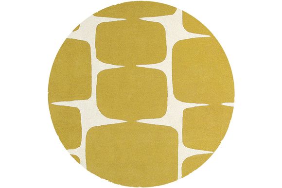 Vloerkleed 25806 rond Lokho | Scion Rug Collection