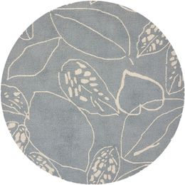 Vloerkleed Frost 125404 rond Orto | Scion Rug Collection