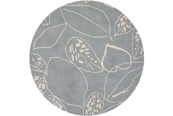 Vloerkleed Frost 125404 rond Orto | Scion Rug Collection