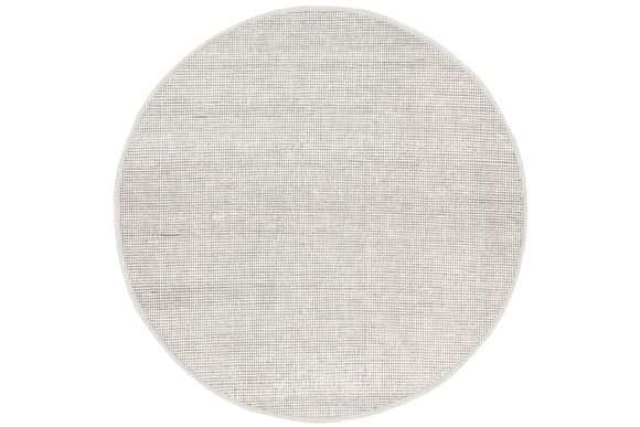 Vloerkleed 110 White rond Torino | Brinker Carpets