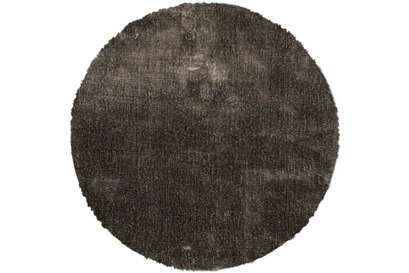 Vloerkleed Dark Grey rond Viterbo | Brinker Carpets