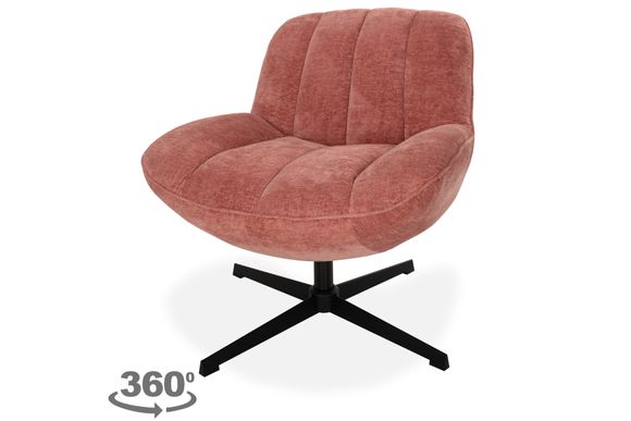 Draaifauteuil - old pink | 230318 Derby | By-Boo