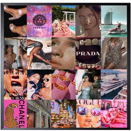 Art Print Fashion Party Collage COLL-04