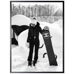Art Print Chanel Snowboarden FA-99