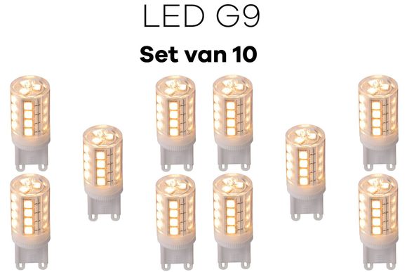 Lichtbronpakket 10 x LED G9 | Lucide