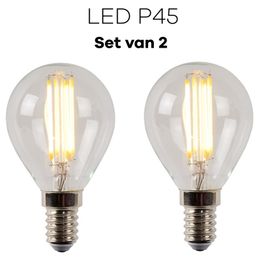 Lichtbronpakket 2 x LED E14 P45  | Lucide