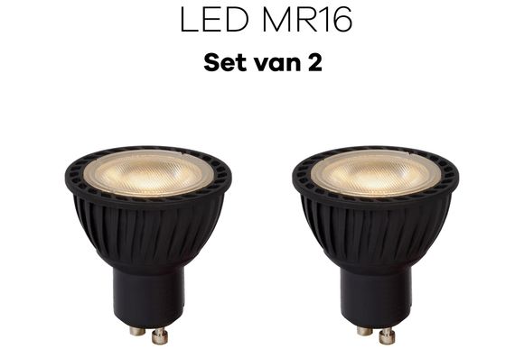 Lichtbronpakket 2 x LED GU10 MR16 | Lucide