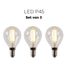 Lichtbronpakket 3 x LED E14 P45  | Lucide