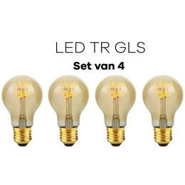 Lichtbronpakket 4 x LED E27 TR GLS