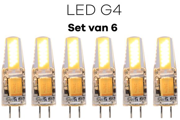 Lichtbronpakket 6 x LED G4 | Lucide