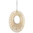 Hanglamp 221767 - natural Ovo  | By-Boo