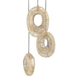 Hanglamp 221773 - natural Ovo  | By-Boo