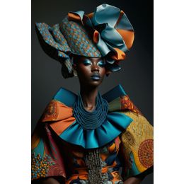 Schilderij Kesia Dibond Tribe Couture
