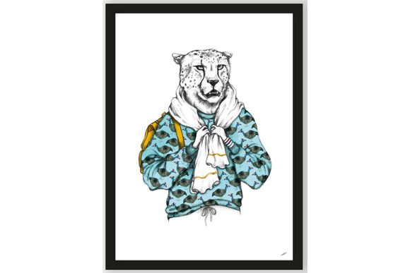 Art Print Cheetah