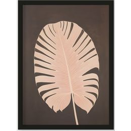 Art Print Pink Leaf