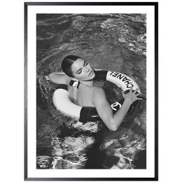 Art Print Chanel Zwembad Zwart-wit FA-144
