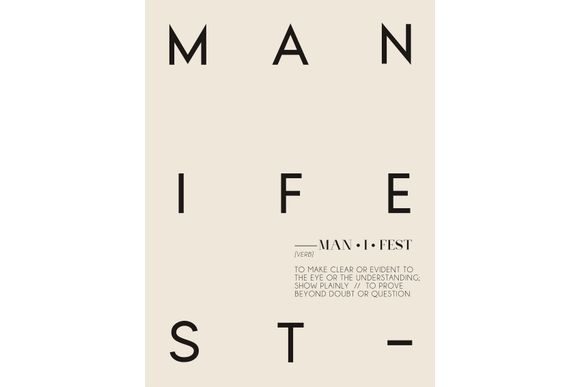 Art Print Manifest FA-305