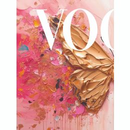 Art Print Vogue Vlinder Links FA-272