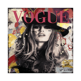 Schilderij Vogue Superstar CP-001 Canvas Art