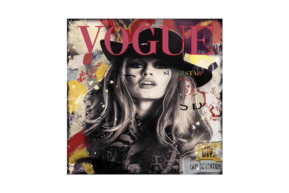 Schilderij Vogue Superstar CP-001 Canvas Art