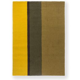 Vloerkleed Yellow 496516 | Festival Stripes Habitat | Brink & Campman